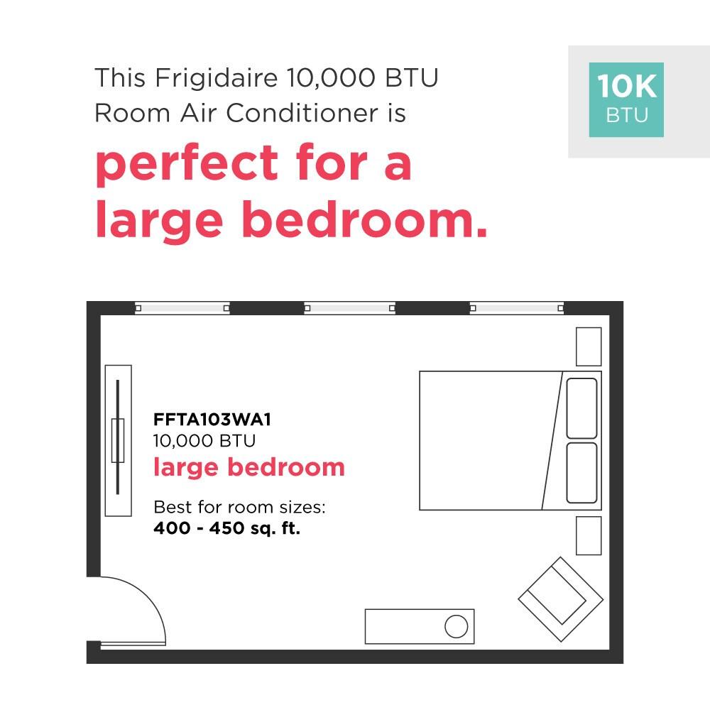 Frigidaire 10,000 BTU Built-In Room Air Conditioner - 115V/60Hz