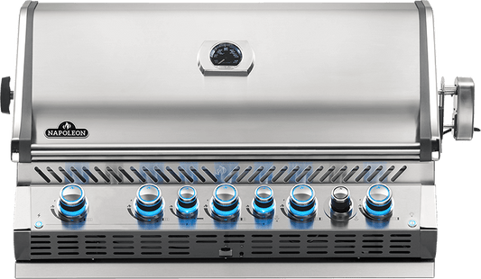 Napoleon Bbq BIPRO665RBPSS3 Built-in Prestige PRO 665 RB with Infrared Rear Burner , Propane, Stainless Steel