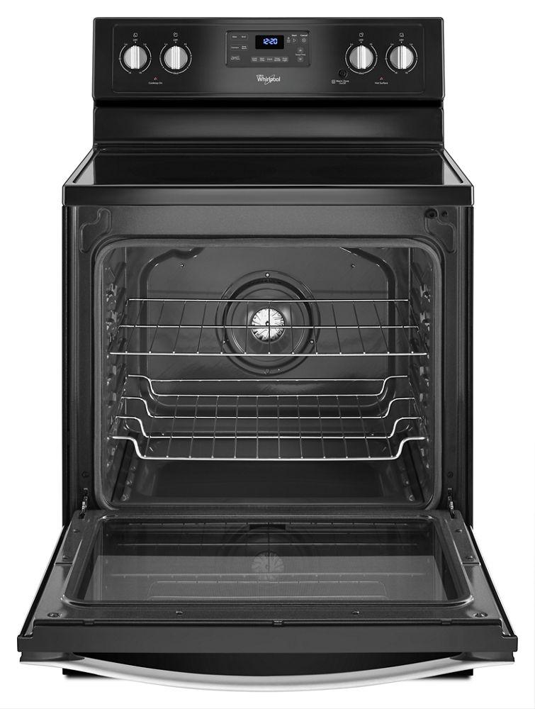 Whirlpool WFE540H0EE 6.4 Cu. Ft. Freestanding Electric Range with AquaLift® Self-Cleaning Technology