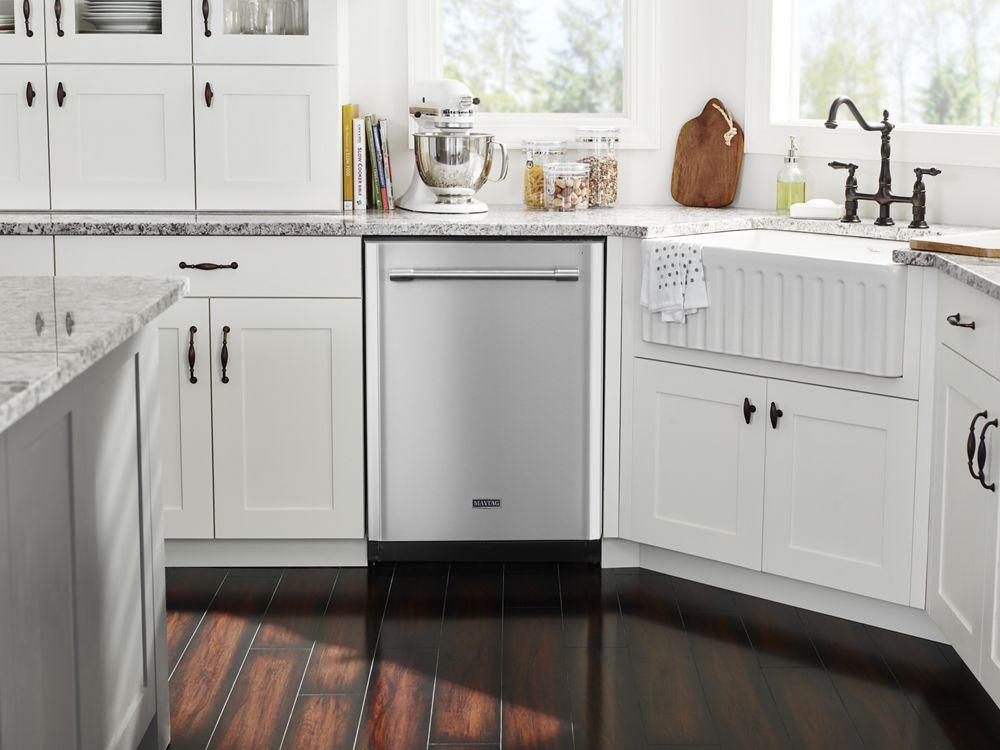 Maytag MDB8979SFZ 24-Inch Wide Top Control Dishwasher with PowerDry Option