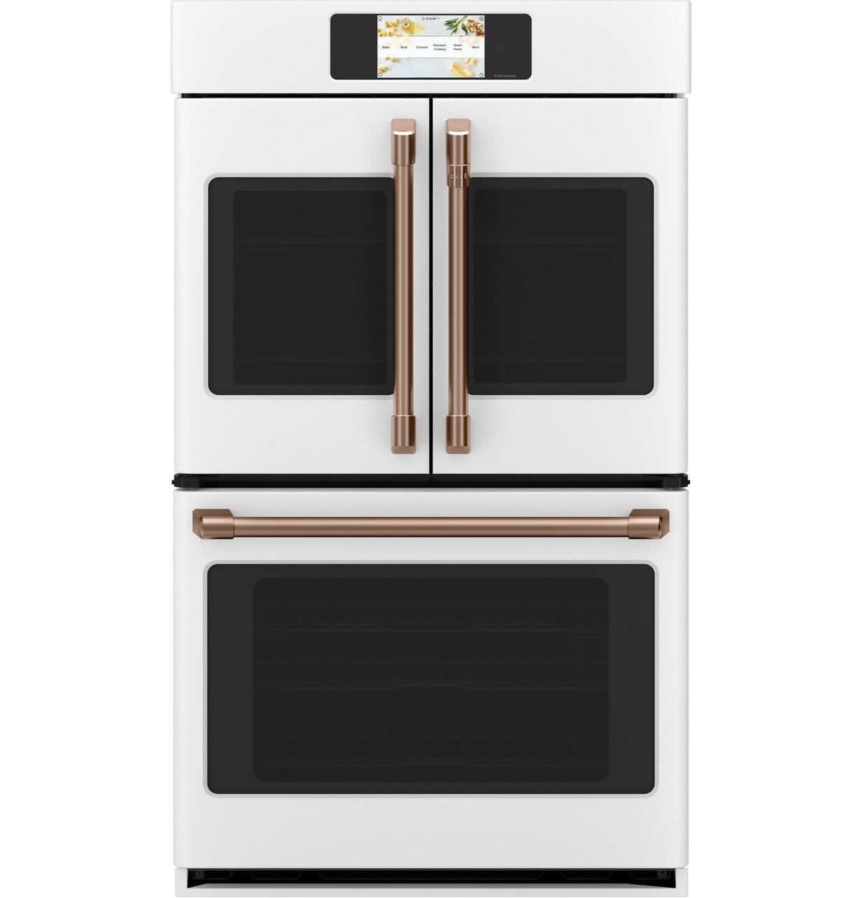 Cafe Caf(eback)™ Professional Series 30" Smart Built-In Convection French-Door Double Wall Oven