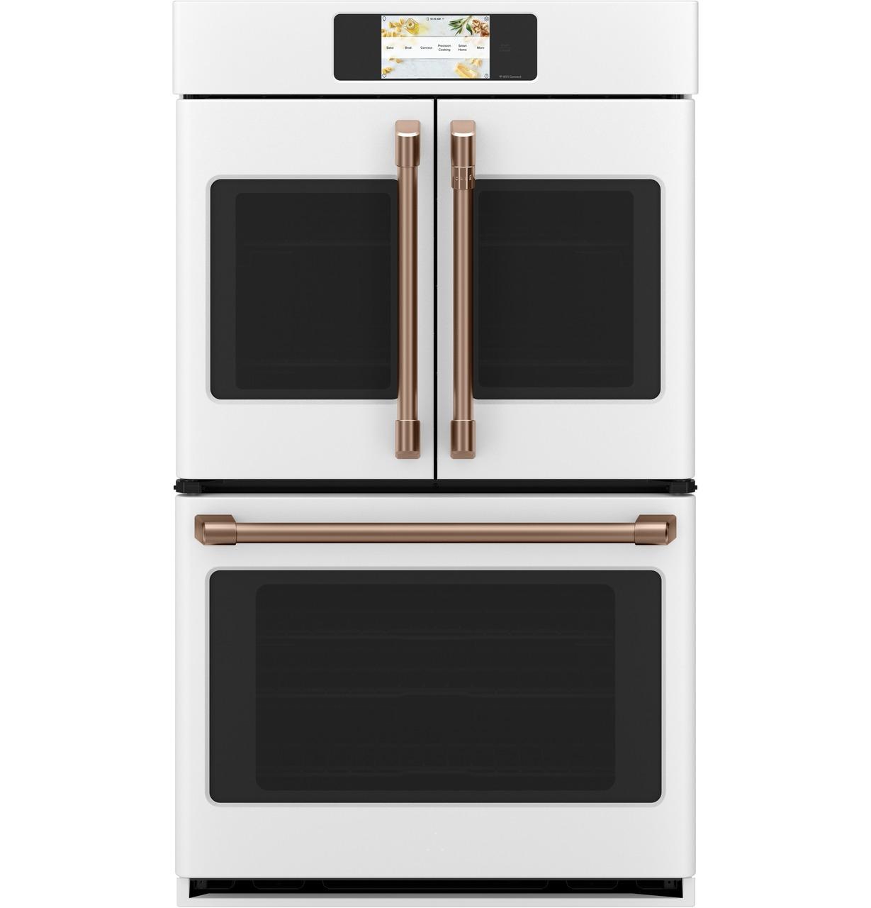 Cafe CTD90FP4NW2 CAF(EBACK)™ Professional Series 30" Smart Built-In Convection French-Door Double Wall Oven