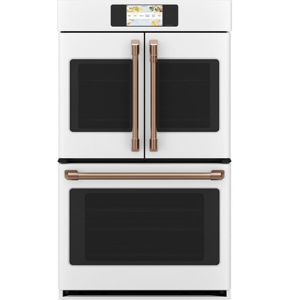 Cafe CTD90FP4NW2 CAF(EBACK)™ Professional Series 30" Smart Built-In Convection French-Door Double Wall Oven
