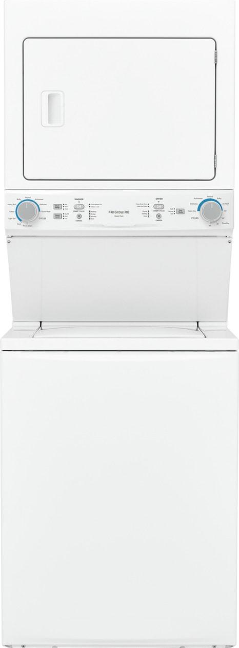 Frigidaire FLCE7522AW Electric Washer/Dryer Laundry Center - 3.9 Cu. Ft Washer and 5.5 Cu. Ft. Dryer