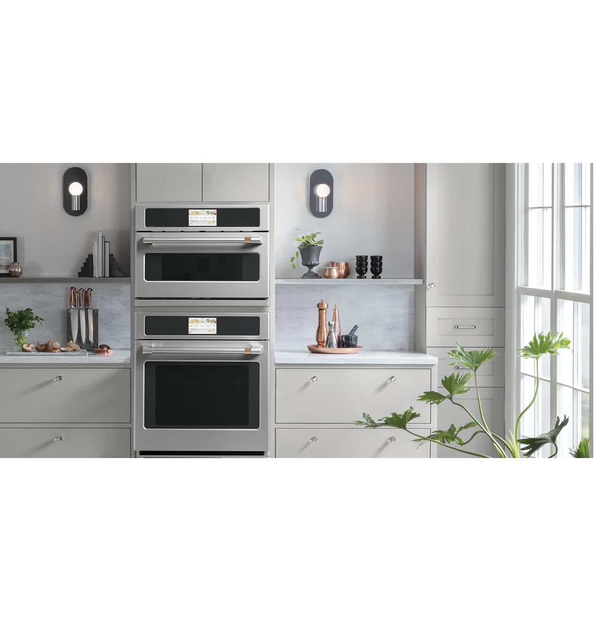 Cafe CTS70DP2NS1 CAF(EBACK)™ 30" Smart Single Wall Oven with Convection