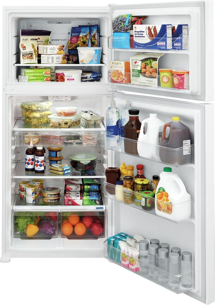 Frigidaire FFTR2045VW 20 Cu. Ft. Garage Ready Top Freezer Refrigerator