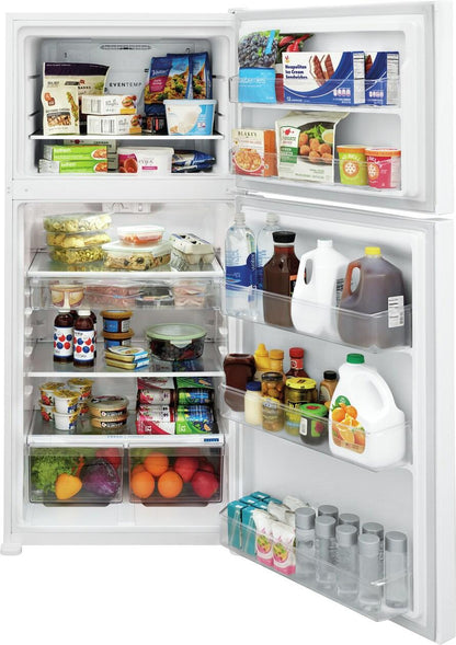 Frigidaire FFTR2045VW 20 Cu. Ft. Garage Ready Top Freezer Refrigerator