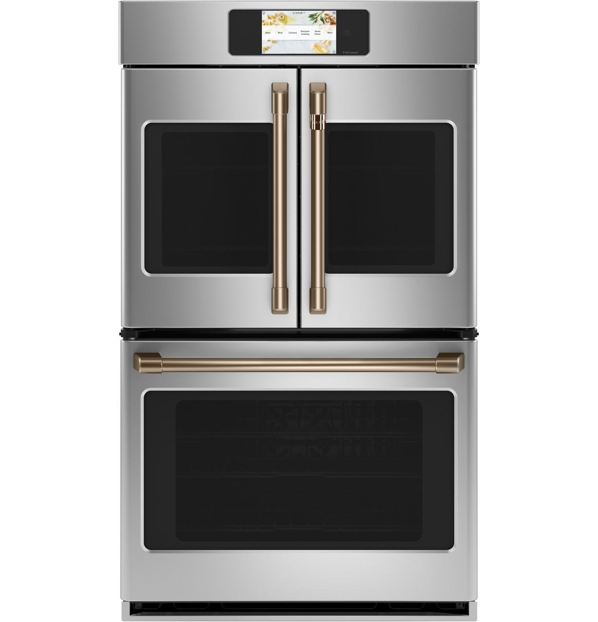 Cafe CTD90FP2NS1 CAF(EBACK)™ Professional Series 30" Smart Built-In Convection French-Door Double Wall Oven