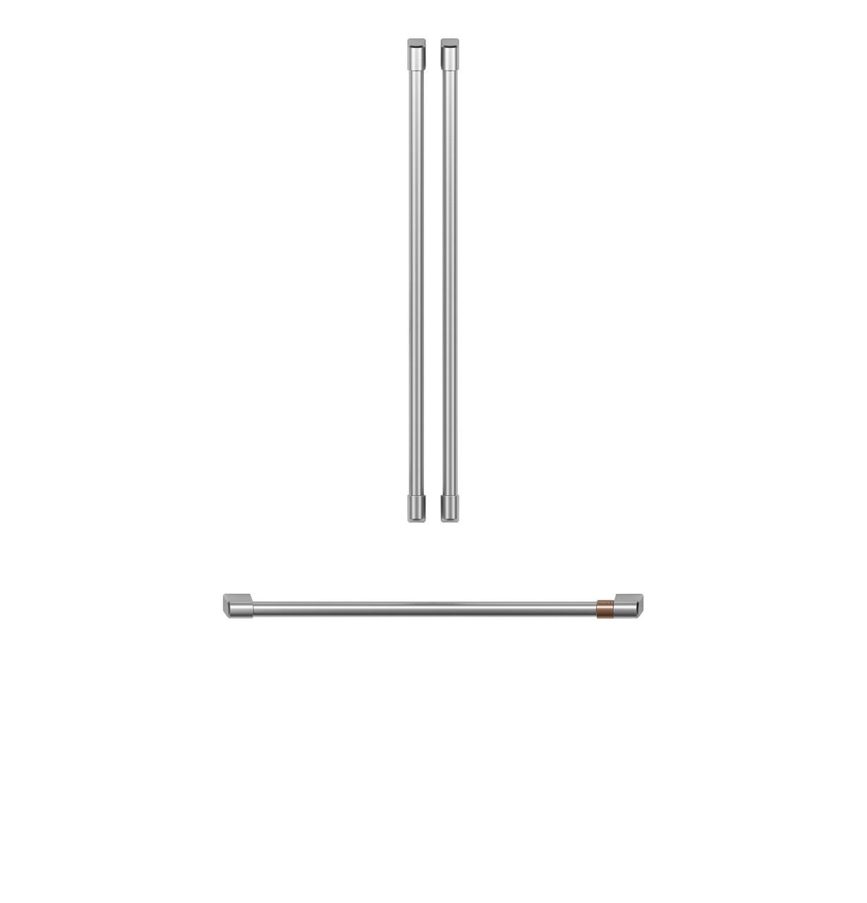 Cafe Caf(eback)™ Refrigeration Handle Kit - Brushed Stainless