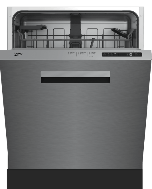 Beko DDN25402X Full Size Dishwasher with (14 place settings, 48.0