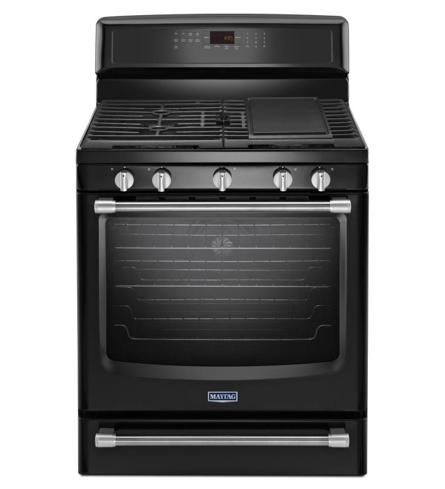 Maytag Gas Freestanding Stove with Griddle - 5.8 cu. ft.