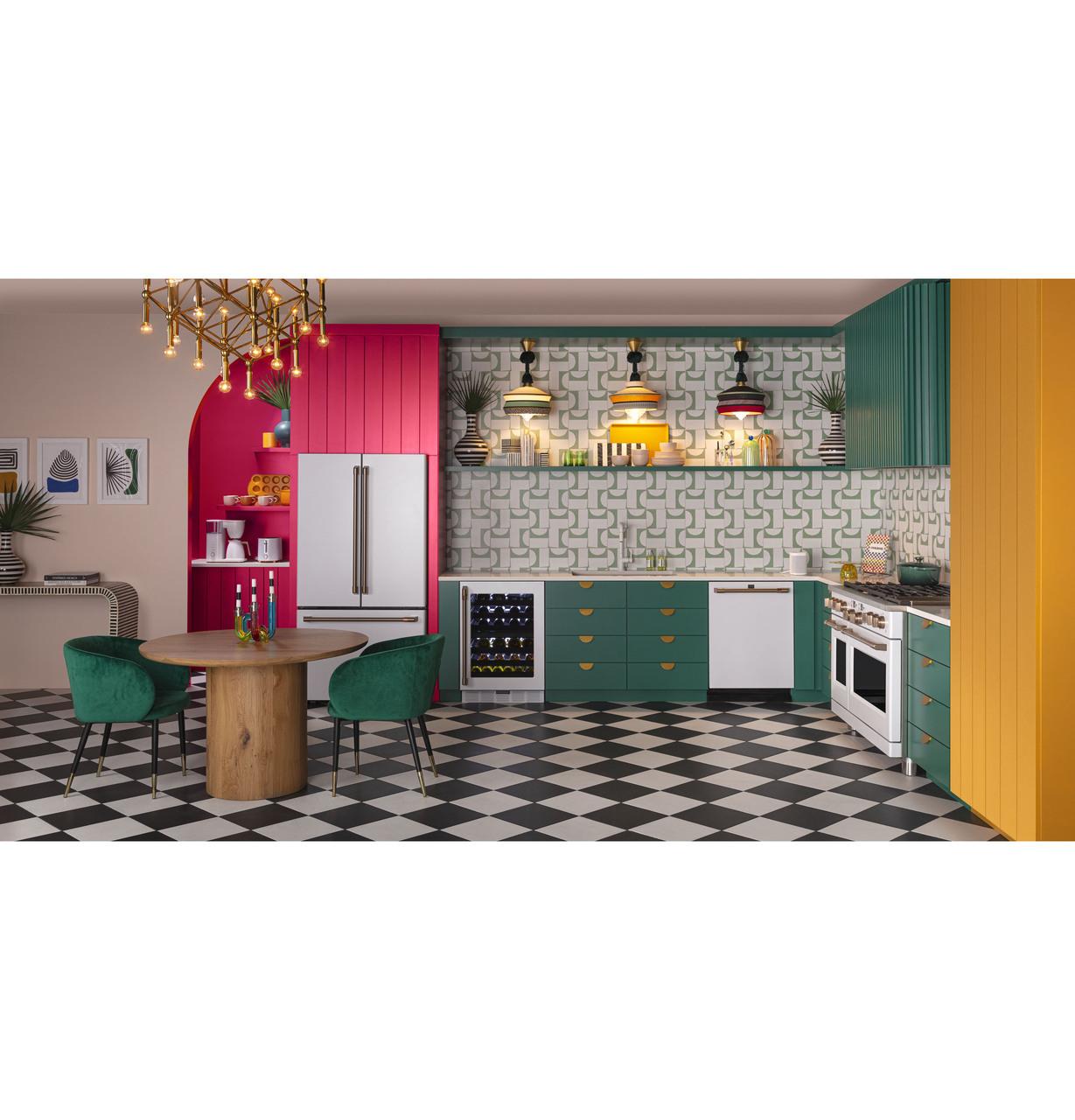 Cafe CWE23SP4MW2 CAF(EBACK)™ ENERGY STAR® 23.1 Cu. Ft. Smart Counter-Depth French-Door Refrigerator