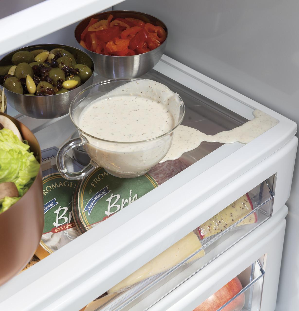 Cafe CSB42WP2NS1 CAF(EBACK)™ 42" Smart Built-In Side-by-Side Refrigerator