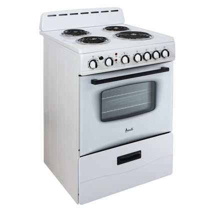 ERU240P3S Avanti 24" Electric Range - Stainless Steel