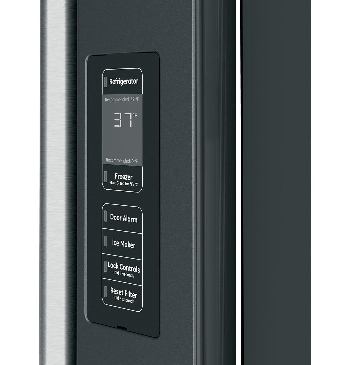 Cafe CWE23SP4MW2 Caf(eback)™ ENERGY STAR® 23.1 Cu. Ft. Smart Counter-Depth French-Door Refrigerator