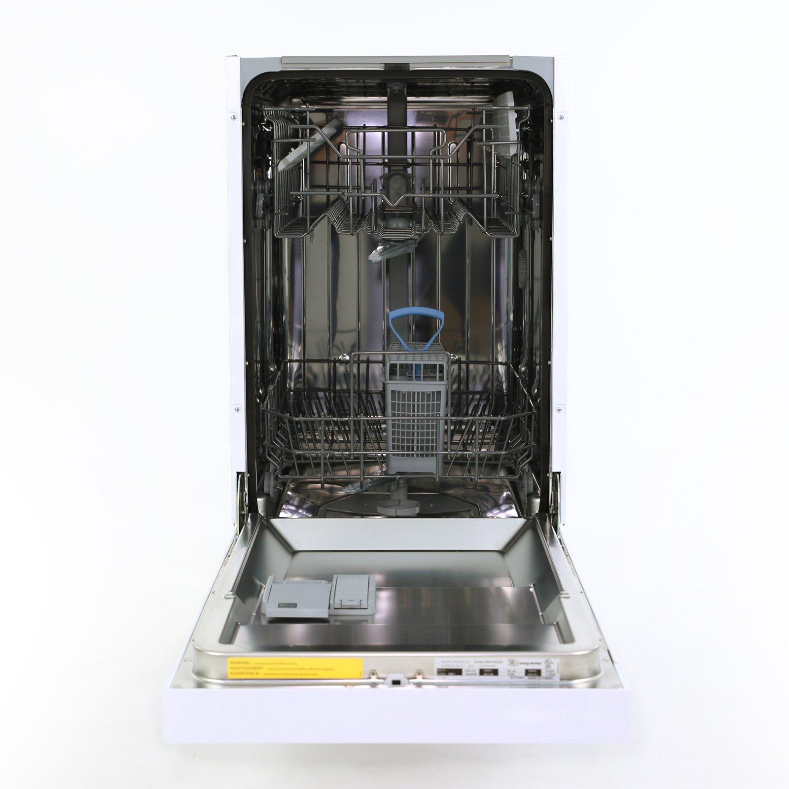 Avanti 18" Built In Dishwasher - White / 18"