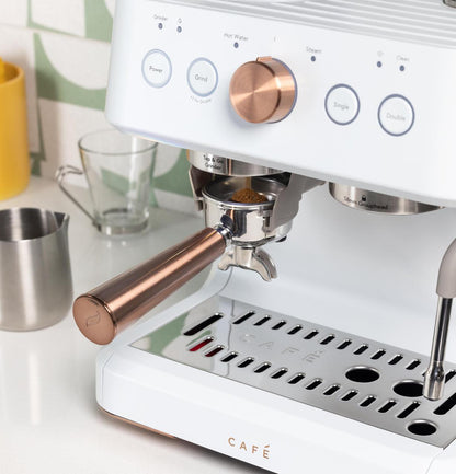 Cafe C7CESAS4RW3 CAF(EBACK)™ BELLISSIMO Semi Automatic Espresso Machine + Frother