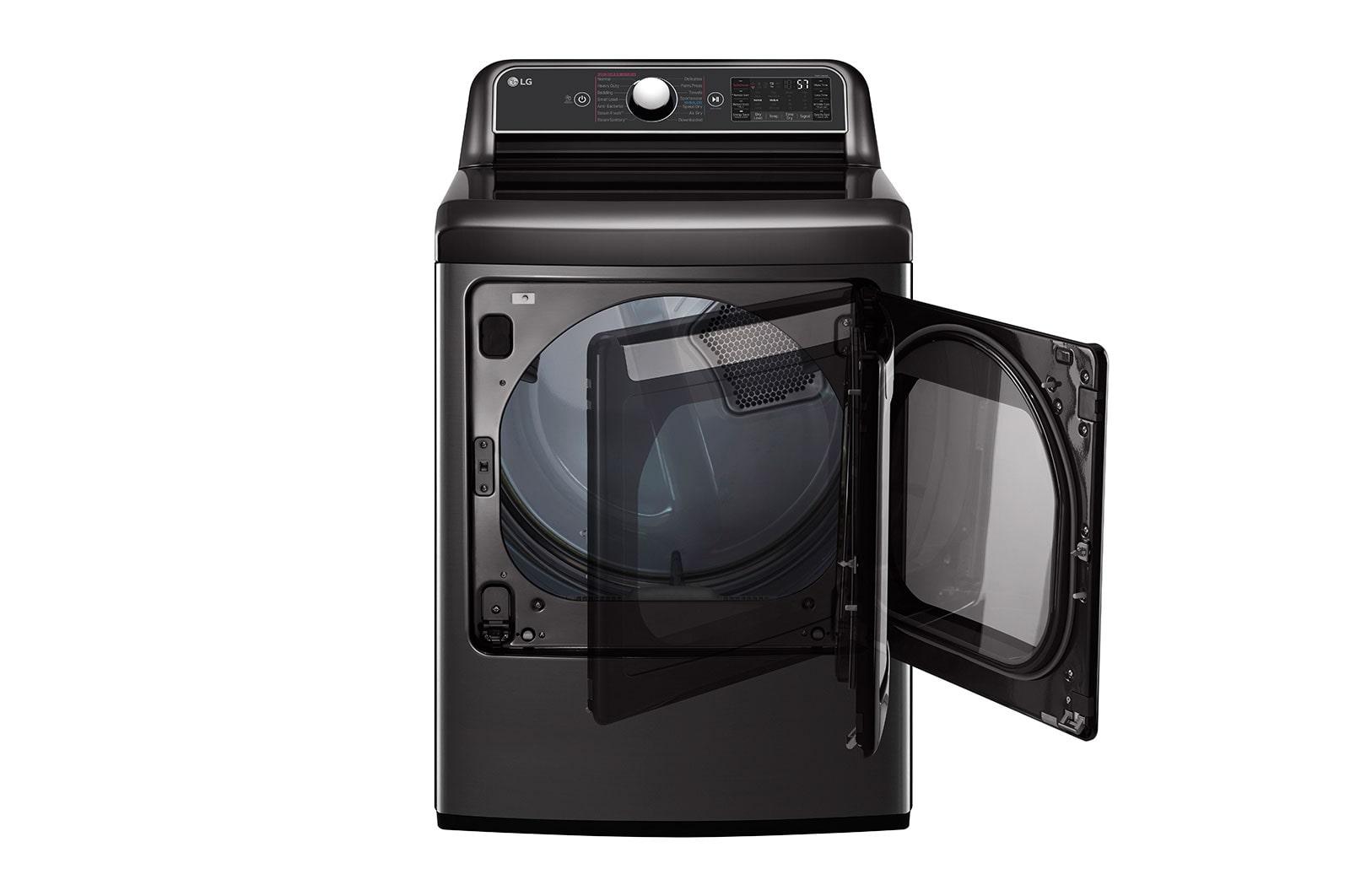 Lg 7.3 cu.ft. Smart wi-fi Enabled Gas Dryer with TurboSteam™