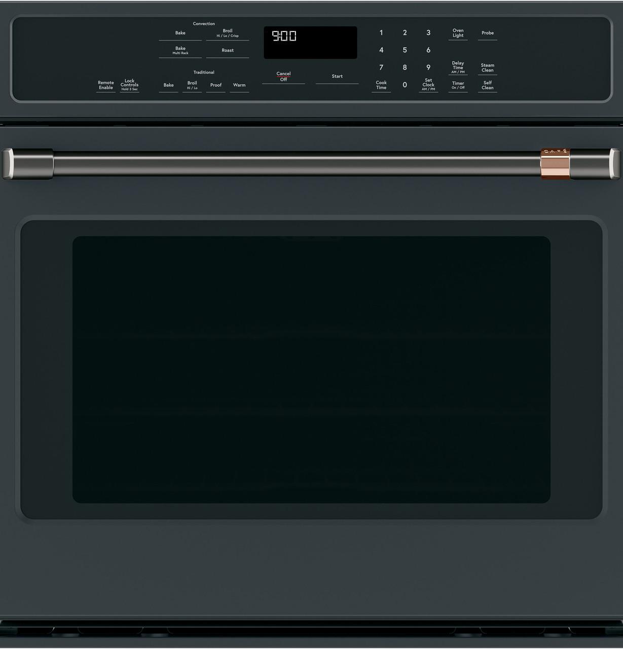Cafe CXWS0H0PMBT CAF(EBACK)™ 30" Single Wall Oven Handle - Brushed Black