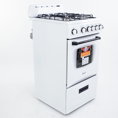 GR2013CSS Avanti 20" Gas Range - Stainless Steel
