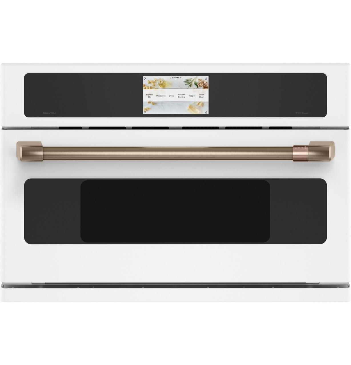 Cafe Caf(eback)™ 30" Smart Five in One Oven with 120V Advantium® Technology