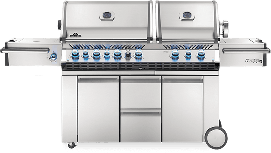 Napoleon Bbq PRO825RSBIPSS3 Prestige PRO 825 RSBI with Power Side Burner, Infrared Rear & Bottom Burners , Propane, Stainless Steel
