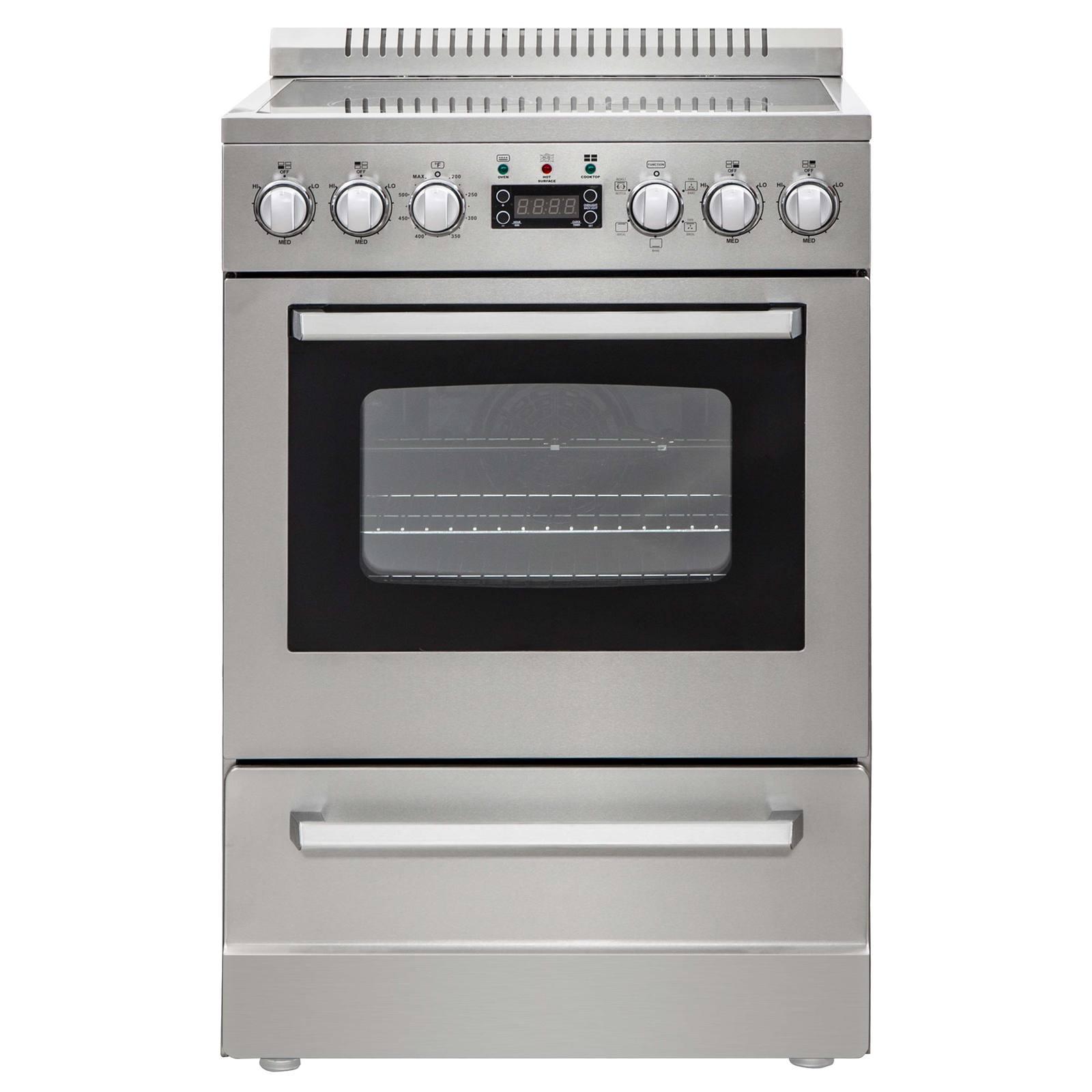 DER24P3S Avanti ELITE Series 24" Electric Range Oven - Stainless Steel / 2.3 cu. ft.