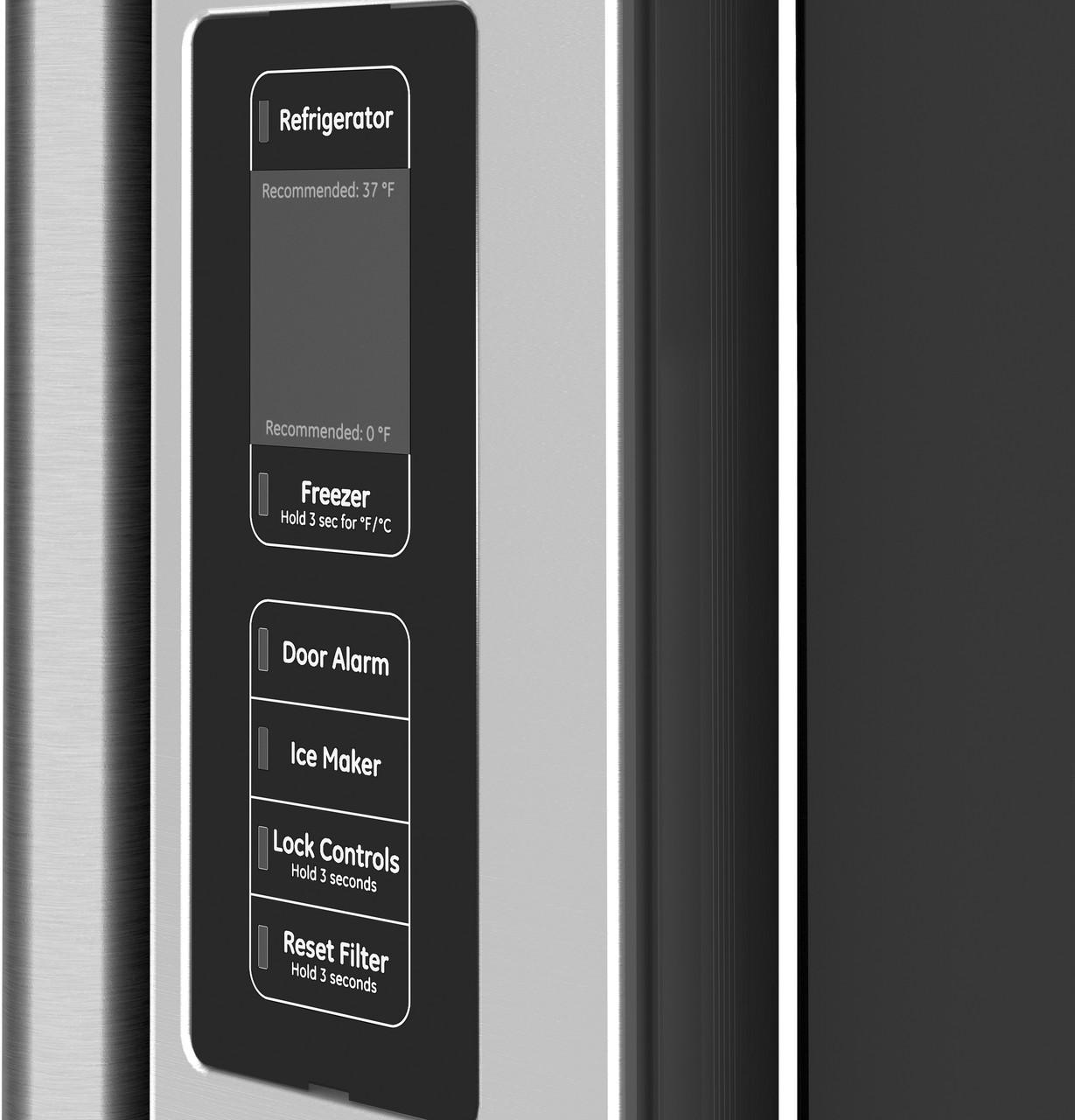 Cafe CWE23SP2MS1 CAF(EBACK)™ ENERGY STAR® 23.1 Cu. Ft. Smart Counter-Depth French-Door Refrigerator