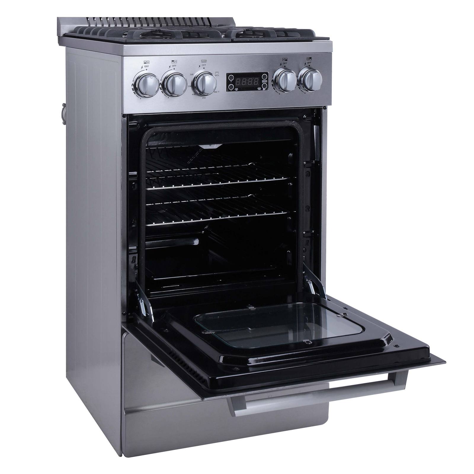 DGR20P3S Avanti ELITE Series 20" Gas Range Oven - Stainless Steel / 2.1 cu. ft.