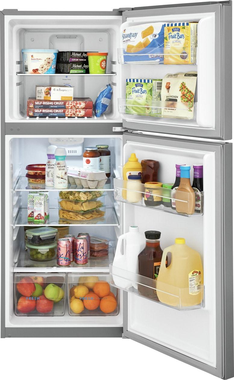 Frigidaire FFET1022UV 10 Cu. Ft. Garage Ready Top Freezer Apartment-Size Refrigerator