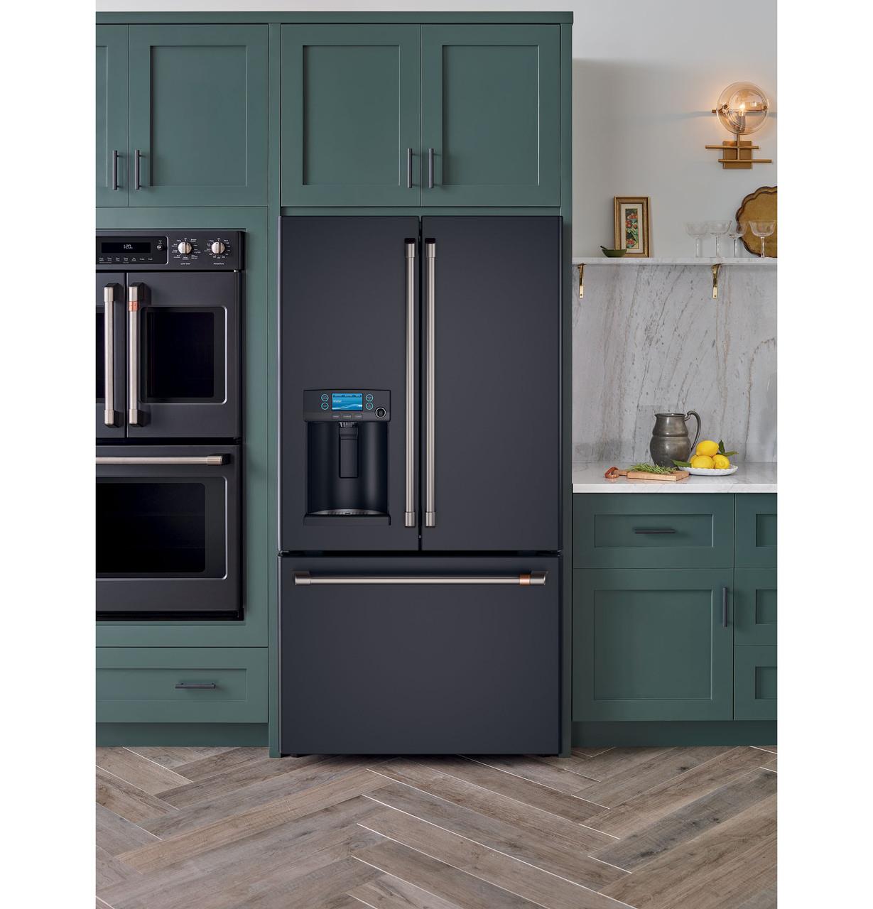 Cafe CFE28TP3MD1 Caf(eback)™ ENERGY STAR® 27.7 Cu. Ft. Smart French-Door Refrigerator with Hot Water Dispenser