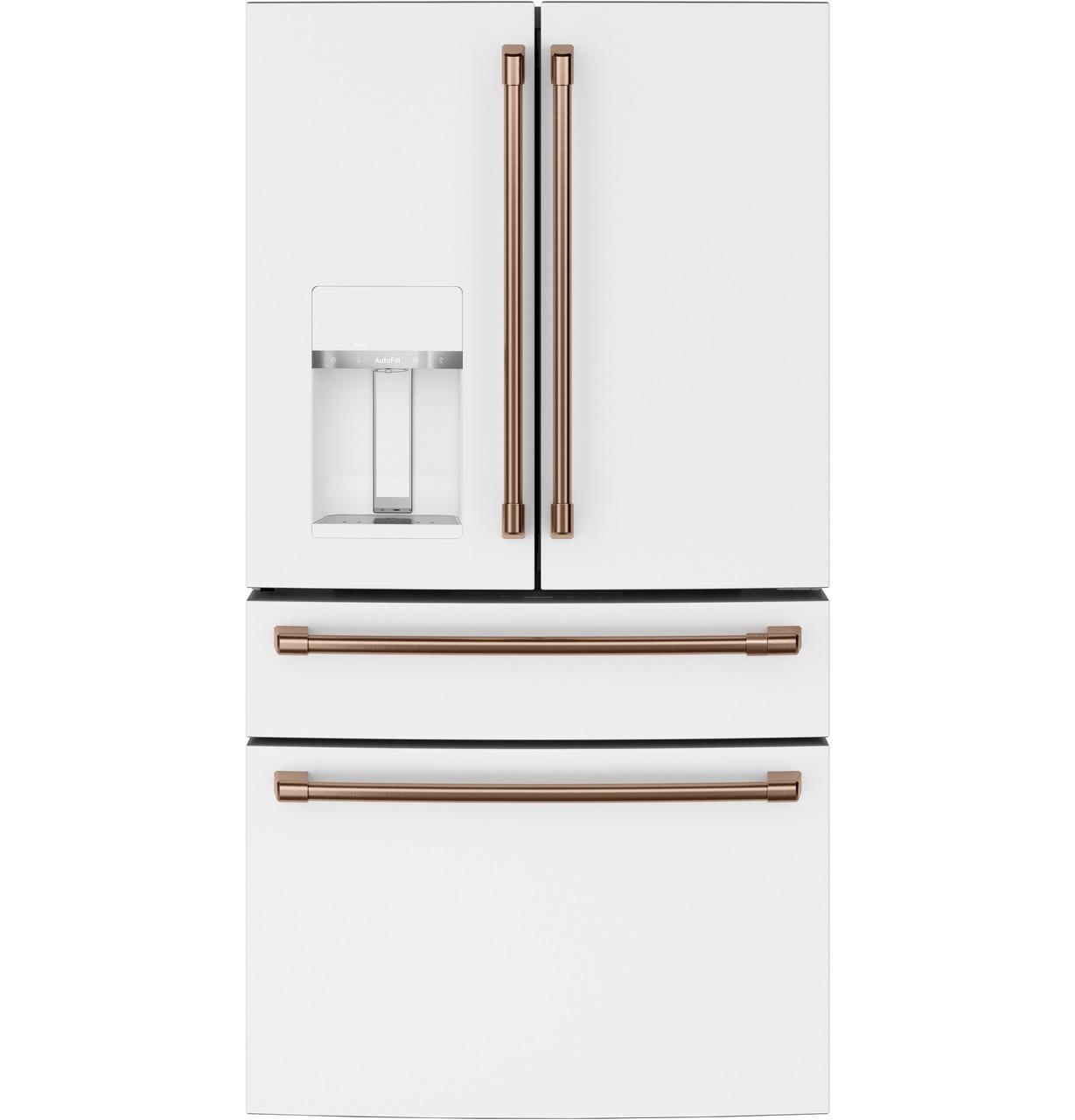 Cafe CVE28DP4NW2 Caf(eback)™ ENERGY STAR® 27.8 Cu. Ft. Smart 4-Door French-Door Refrigerator