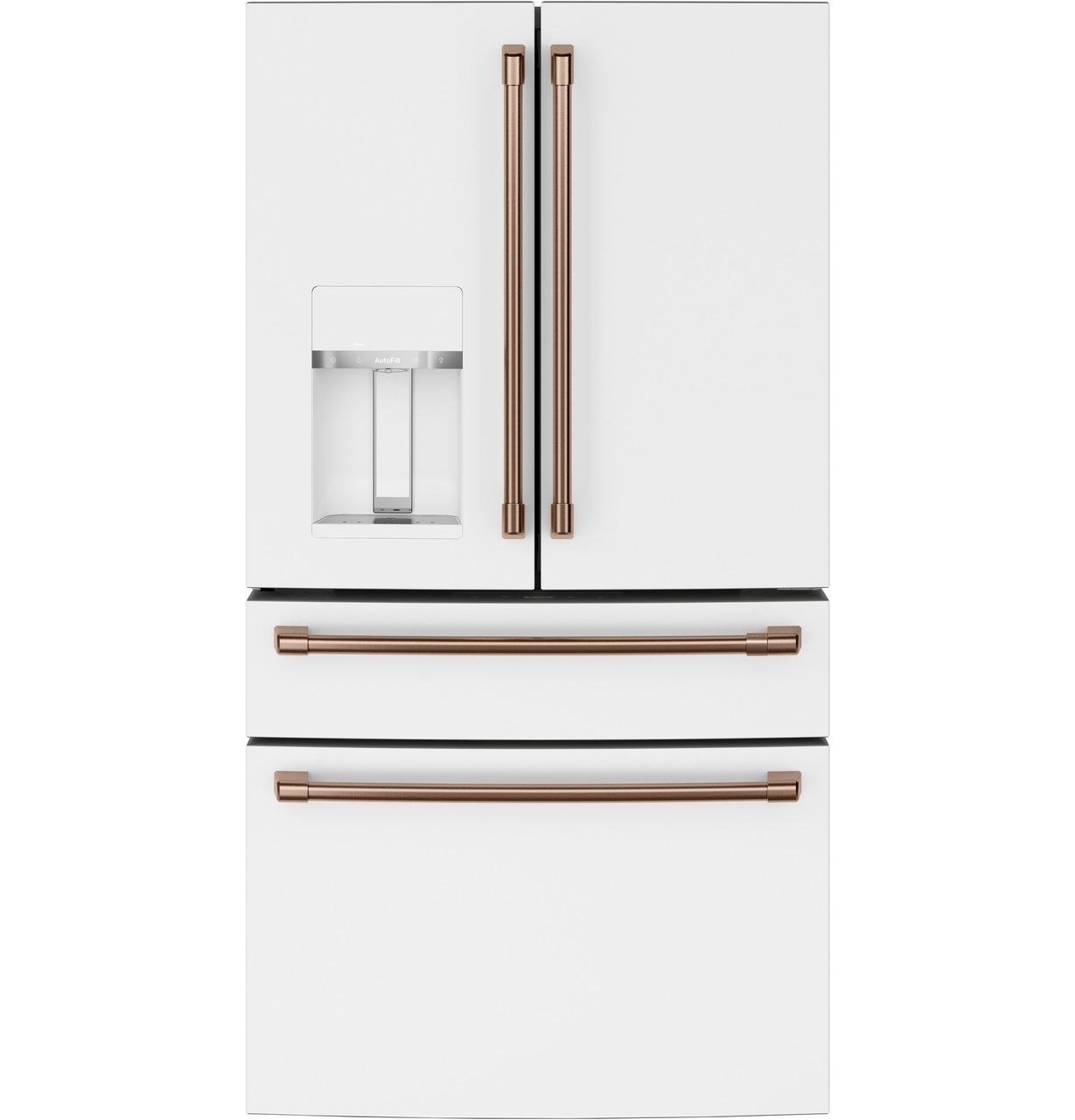 Cafe CVE28DP4NW2 CAF(EBACK)™ ENERGY STAR® 27.8 Cu. Ft. Smart 4-Door French-Door Refrigerator