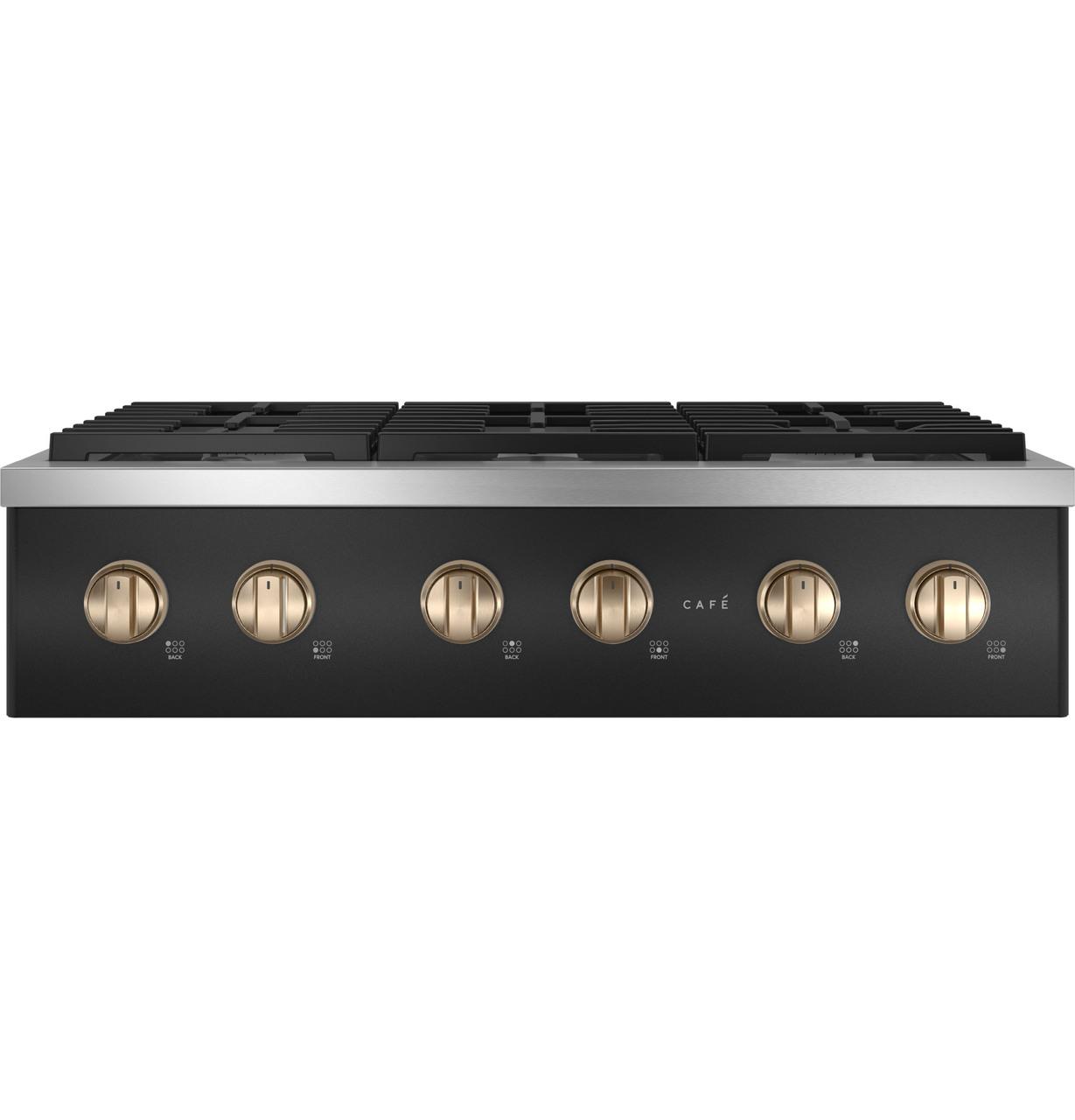 Cafe CGU366P3TD1 CAF(EBACK)™ 36" Commercial-Style Gas Rangetop with 6 Burners (Natural Gas)