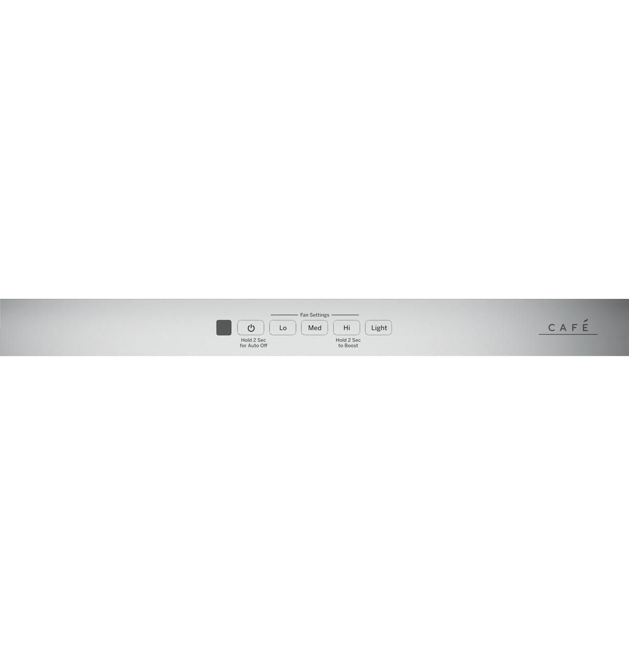 Cafe CVW73612MSS CAF(EBACK)™ 36" Wall-Mount Glass Canopy Chimney Hood