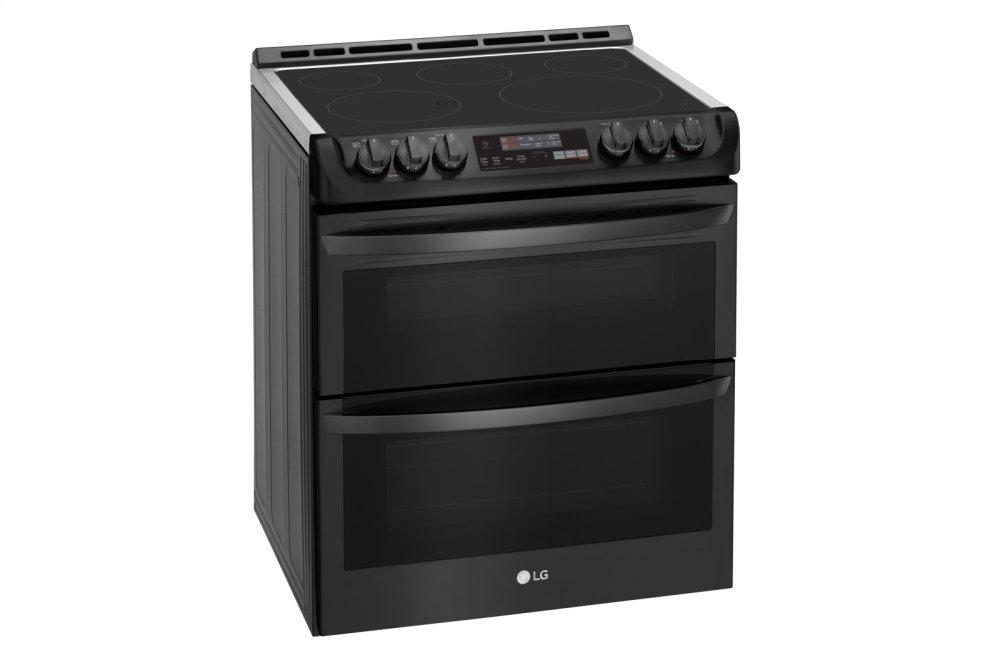 7.3 cu. ft. Smart wi-fi Enabled Electric Double Oven Slide-In Range with ProBake Convection® and EasyClean®