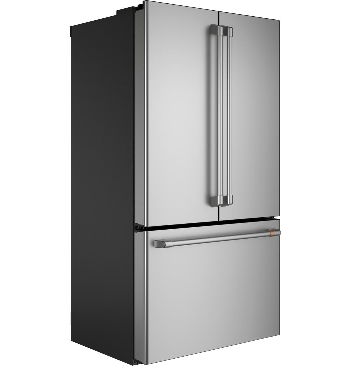 Cafe CWE23SP2MS1 Caf(eback)™ ENERGY STAR® 23.1 Cu. Ft. Smart Counter-Depth French-Door Refrigerator