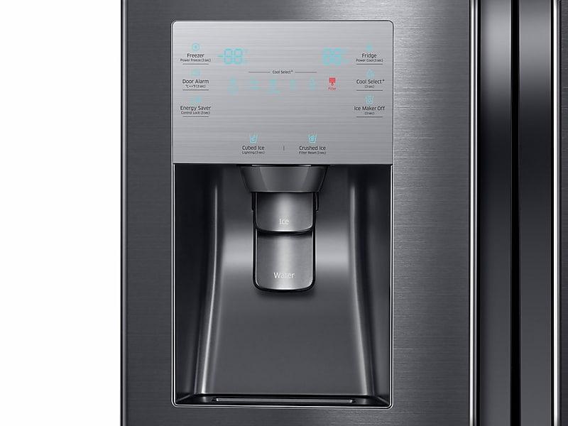 Samsung RF23J9011SG 23 cu. ft. Counter Depth 4-Door Flex™ Refrigerator with FlexZone™ in Black Stainless Steel