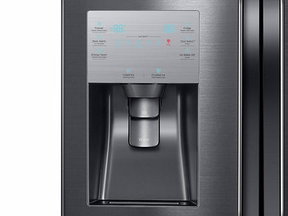 Samsung RF23J9011SG 23 cu. ft. Counter Depth 4-Door Flex™ Refrigerator with FlexZone™ in Black Stainless Steel