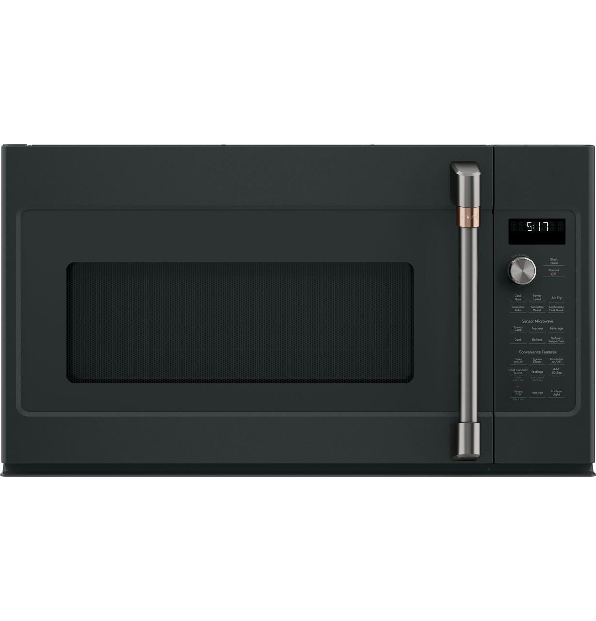 Cafe CVM517P3RD1 CAF(EBACK)™ 1.7 Cu. Ft. Convection Over-the-Range Microwave Oven