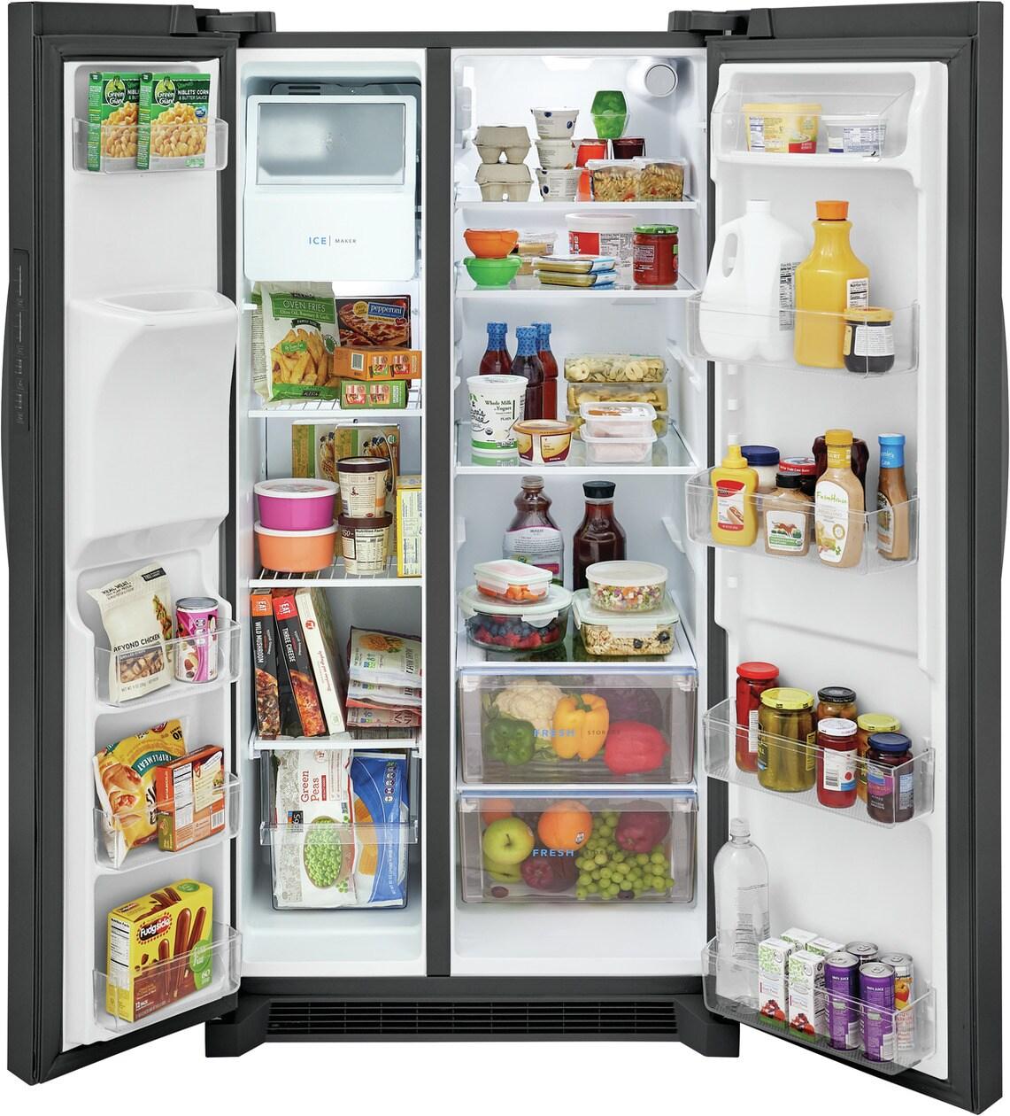 Frigidaire 25.6 Cu. Ft. 36" Standard Depth Side by Side Refrigerator