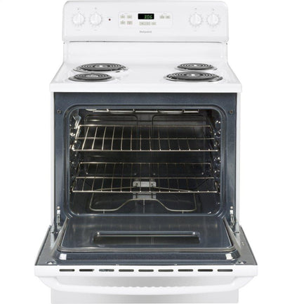 RBS360DMWW Hotpoint® ENERGY STAR® 30" Free-Standing Standard Clean Electric Range