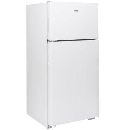 HPS16BTNLWW Hotpoint® 15.6 Cu. Ft. Recessed Handle Top-Freezer Refrigerator