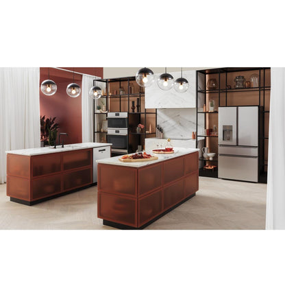 Cafe CVE28DM5NS5 CAF(EBACK)™ ENERGY STAR® 27.8 Cu. Ft. Smart 4-Door French-Door Refrigerator in Platinum Glass