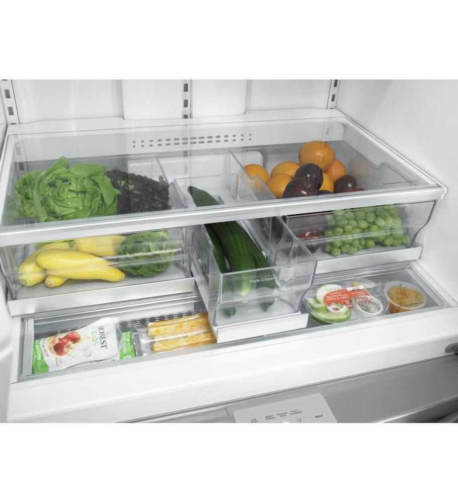 Whirlpool WRX988SIBB 36-inch Wide 4-Door Refrigerator with More Flexible Storage - 26 cu. ft.