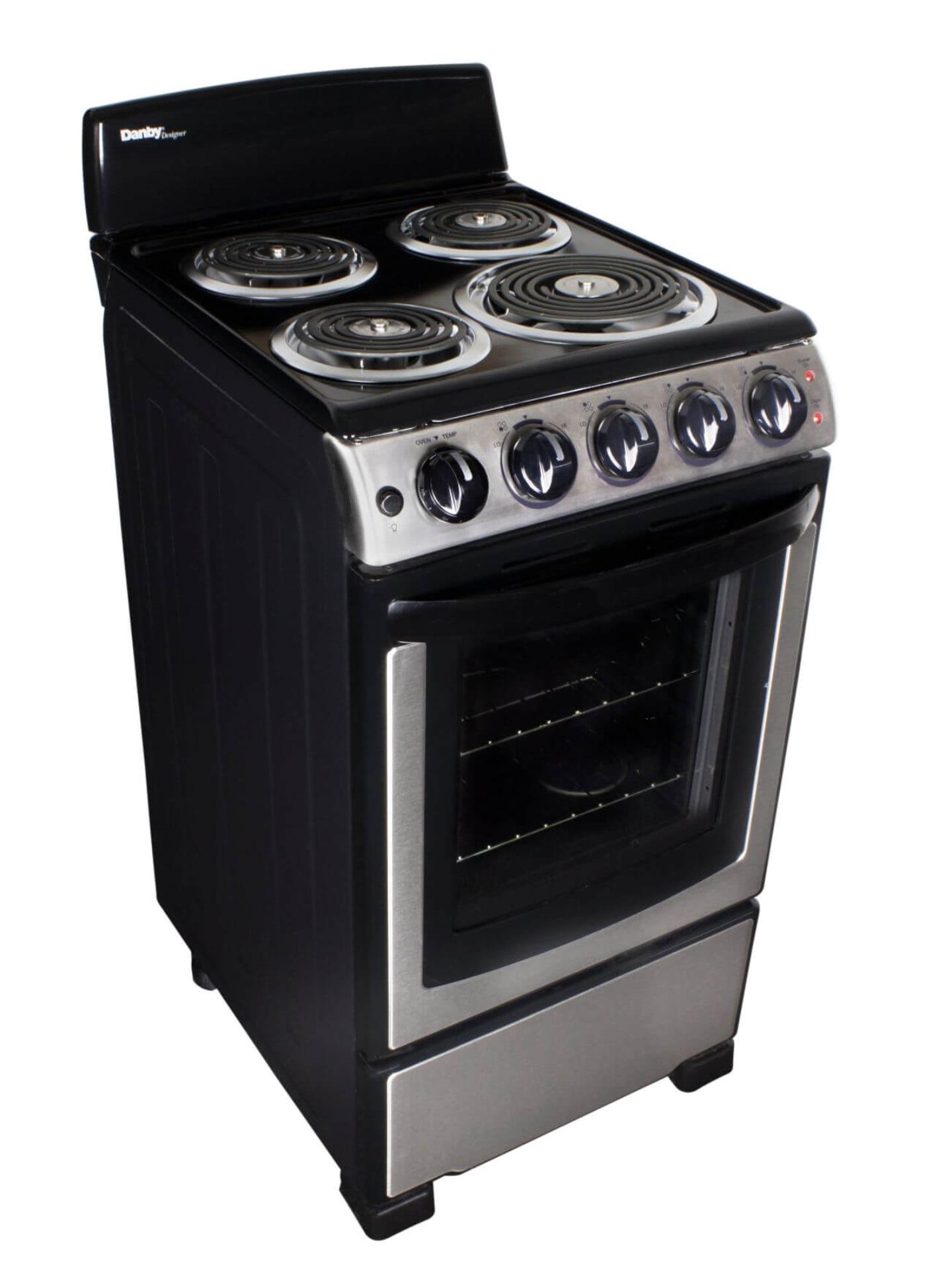 Danby 20" Wide Electric Range in Stainless Steel