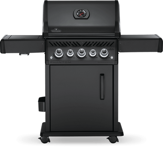 Napoleon Bbq RSE425RSIBPMK1PHM Phantom Rogue SE 425 RSIB with Infrared Side and Rear Burners , Propane, Matte/Matt Black