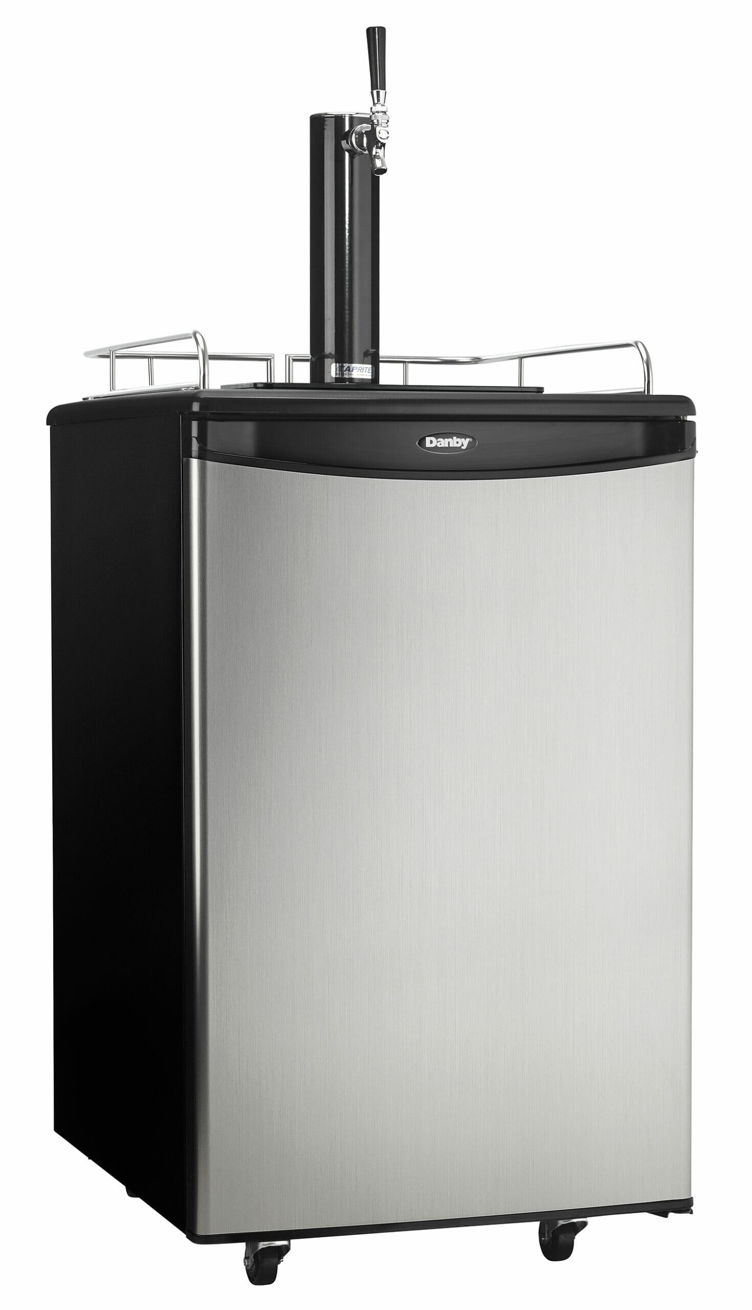 DKC054A1BSLDB Danby 5.4 cu. ft. Single Tap Keg Cooler in Stainless Steel