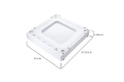 Lg WDPS2W ADA Compliant Laundry Pedestal Riser - White