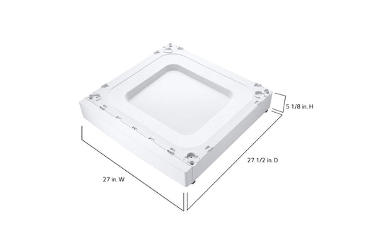 Lg WDPS2W ADA Compliant Laundry Pedestal Riser - White